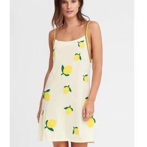PITUSA COVER UP lemon sorbet dress